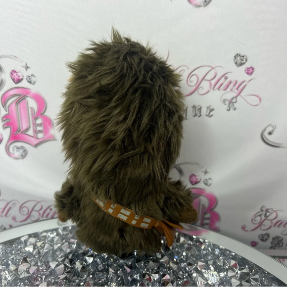 Disney Star Wars chewbaca plushie furry fuzzy character with satchel bag cute - Picture 6 of 8